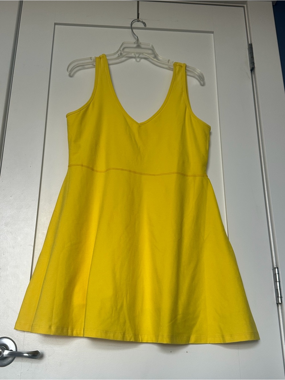 Beyond Yoga Yellow Scoop Neck Tank spacedye